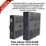 Dell Wyse ZX0D 7012 Amd G-T48E 1.40GHZ 2GB Ram 8GB Flash Thin Os RJ45 & Wifi Used. Price: $39.09.
