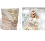 Star Lily Bride Porcelain Barbie The Wedding Flower Collection 1994 Mattel Vtg New. Price: $38.00.