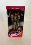 Stars 'n Stripes Special Edition Army Barbie Doll 1992 Mattel #1234 Nrfb New. Price: $22.00.