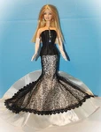 2002 Society Girl Barbie Doll Style Set Collection. Blonde/brown-eyed. Ballgown Used. Price: $18.00.