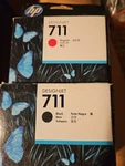 Hp 711 Black Magenta Designerjet T100 T525 24-INT520 Expired New. Price: $28.99.