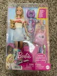 Barbie Doll Malibu Travel Set With Puppy And 10+ Pieces Working Suitcase New. Price: $17.95.