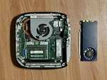 Hp T740 - Amd Ryzen V1756B, Arc Graphics, 32 Gb Ram Used. Price: $500.00.