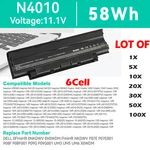 Lot Of N5010 Battery For Dell Inspiron N4110 N4010 N5110 N7110 M5010 J1KND 6CELL New. Price: $1390.00.