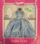 Barbie Fashion Avenue Pack 1996 New Nrfb Sparkly Blue Dress Deluxe Ballgown. Price: $44.90.