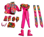 Barbie Fun Fashion Doll #7511 Outfit And Accessories Mattel 1991 Skis Boots Used. Price: $24.99.