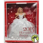 2013 Holiday 25TH Anniversary Barbie Collector Doll Blonde 2012 Mattel #X8271 New. Price: $29.95.