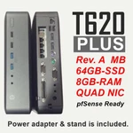 Rev.a Mb Hp T620 Plus Thin Client GX-420CA 8/64 +intel 4PORT Gb Pfsense Used. Price: $139.00.