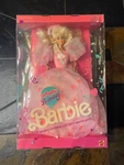 1990 Happy Birthday Barbie Doll With Sash #7913 Mattel Vintage Nib Faded Plastic New. Price: $18.00.