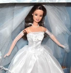 New! Collector Edition, 1ST Series, Millennium Wedding Bride Barbie #27765. Price: $54.95.