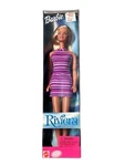 Barbie Riviera Fashion Doll #26218 Mattel 1999 Striped Dress New In Box. Price: $23.29.