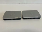 SHELF1: Lot Of 2 Ncomputing N500 Network Virtual Desktop Used. Price: $40.00.