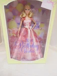 2014 Birthday Wishes Collector Edition Barbie Doll Pink Gown - Nrfb!! New. Price: $40.99.