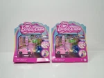 2 Pack Mini Barbieland Doll Vehicle Set 1.5IN Beach Theme Damaged Box New. Price: $18.90.