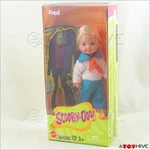 Barbie Scooby Doo Fred Mini Tommy Sized Doll 4.5 Inches Tall - Worn Dented Box New. Price: $39.99.