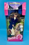 Mattel Horse Riding Barbie Poseable Doll 1997 #19268 Club New. Price: $24.50.