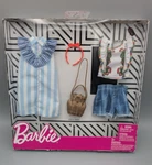 Barbie Floral Pinstripes Fashion Pack Mattel 2018 FXJ63 New Sealed. Price: $12.00.