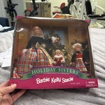 Barbie Kelly Stacie Doll 1998 Holiday Sisters Collection New. Price: $45.00.