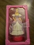 1998 Tara Toy Corp Princess Blonde Barbie Doll Figurine Pink Dress Stamp Box New. Price: $15.00.