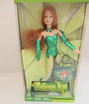 2004 Dc Comics Super Hero Poison Ivy Barbie Doll With Lunchbox Keychain - Nrfb New. Price: $28.99.