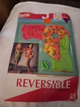 New Card Barbie 1992 Mattel Reversible Fashions 865 Lime Dress Outfit. Price: $9.99.