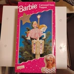 Vintage 1997 Barbie Carousel Christmas Tree Topper By Mr. Works Great! New. Price: $150.00.