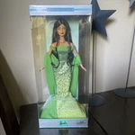 2003 August Peridot Brunette Barbie Doll Birthstone Collection Nrfb New. Price: $60.00.